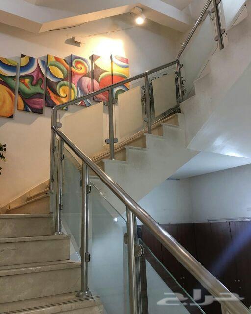 درابزين زجاج سكريت في جيزان